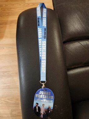 Jonas Brothers Greetings From Your Hometown Tour VIP Lanyard!